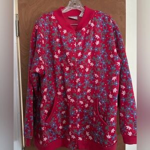 Blair snap up sweatshirt.  Lovely burgundy color.